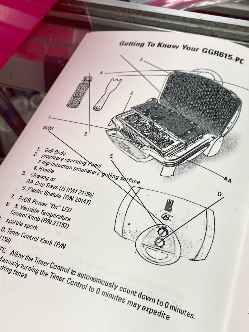 Getting to Know Your Device page from George Foreman Computer User Manual by Doug MacDowell