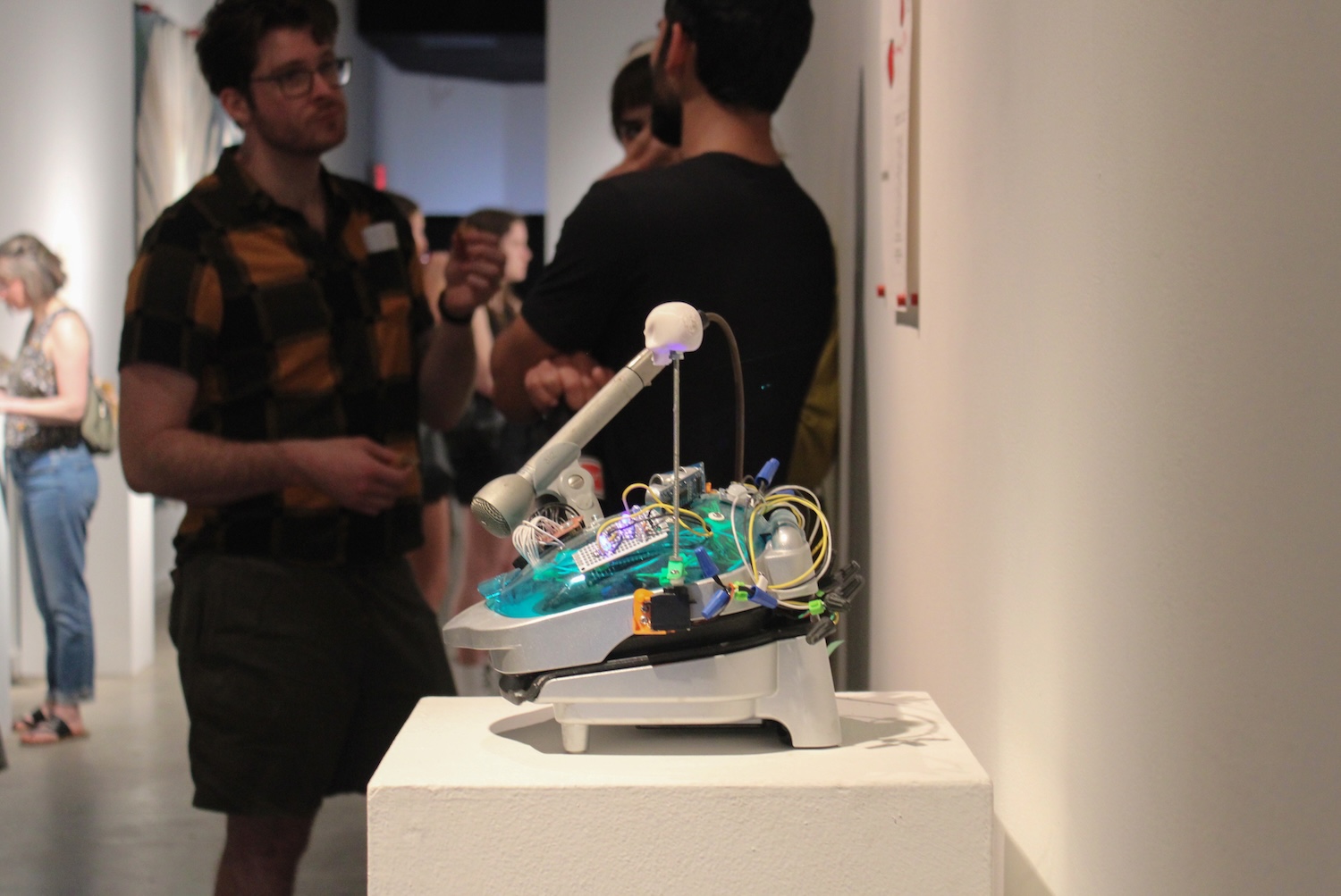 Sparklines Exhibition by Doug MacDowell, george foreman synthesizer